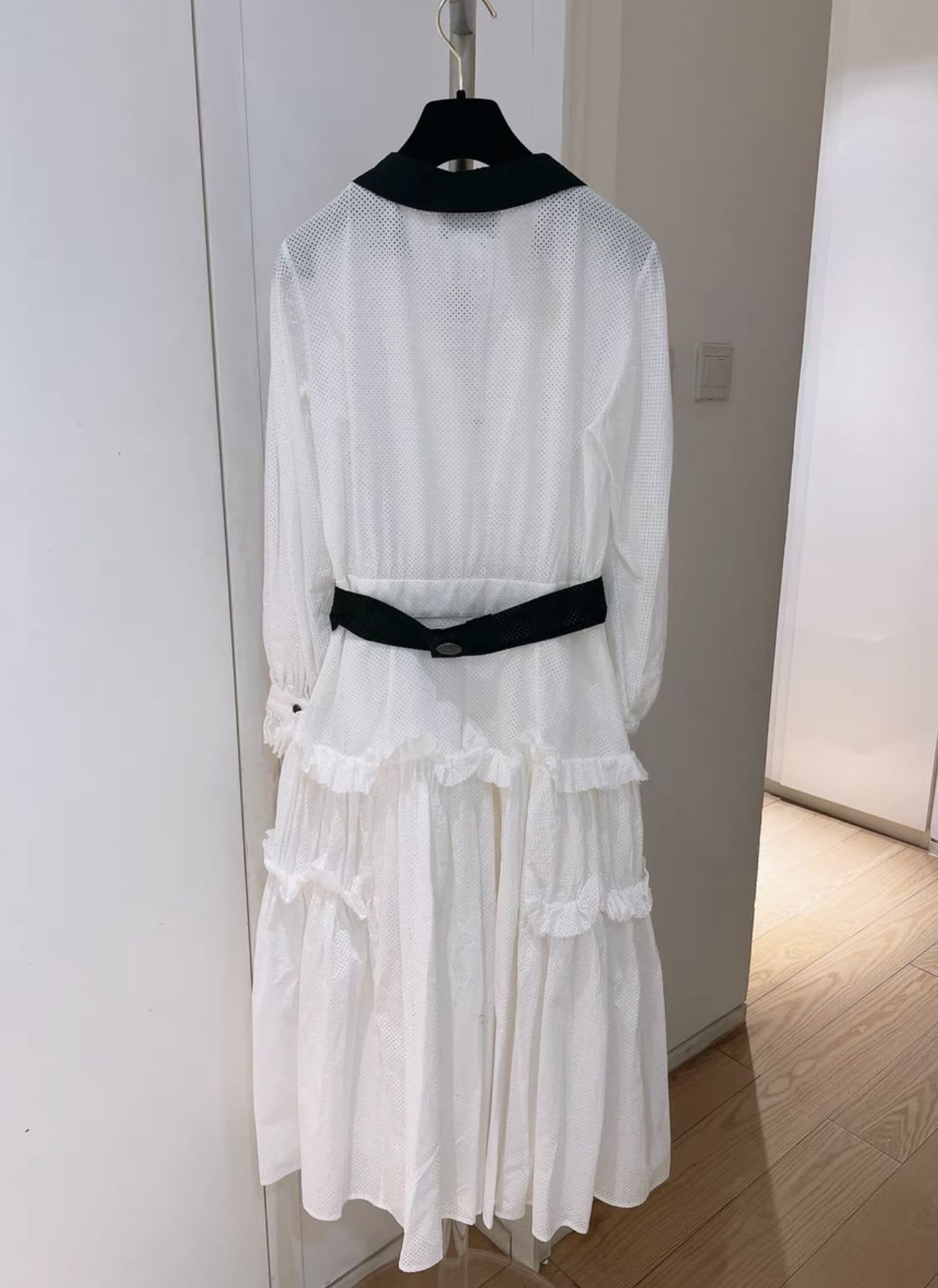 Chanel white dress