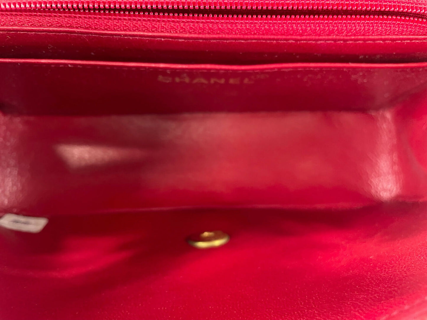 Chanel Vintage 91-94 Caviar Leather Red Diana Flap Bag