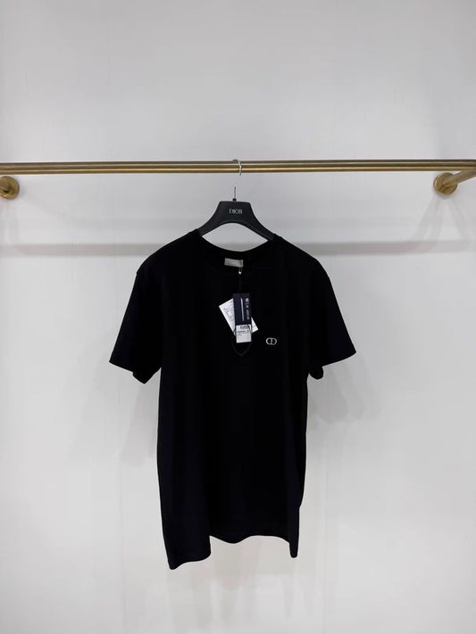 Dior classic black CD logo T-shirt