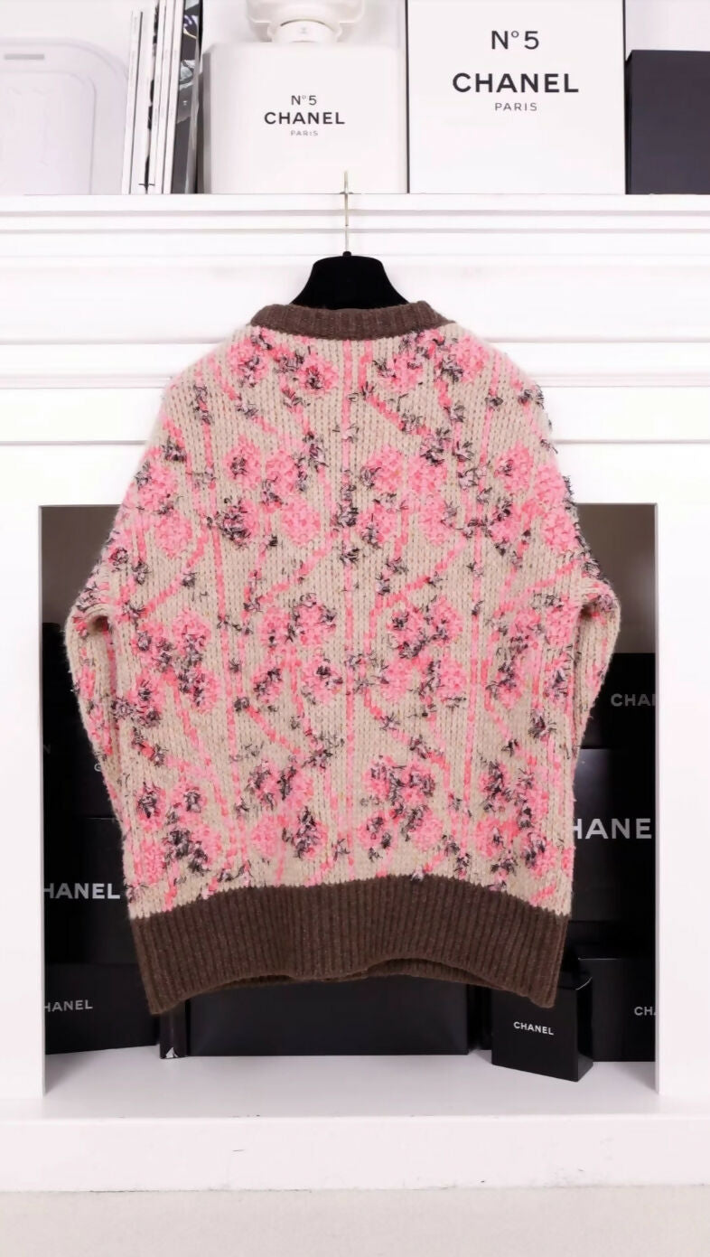 Chanel 22k Pink Cardigan