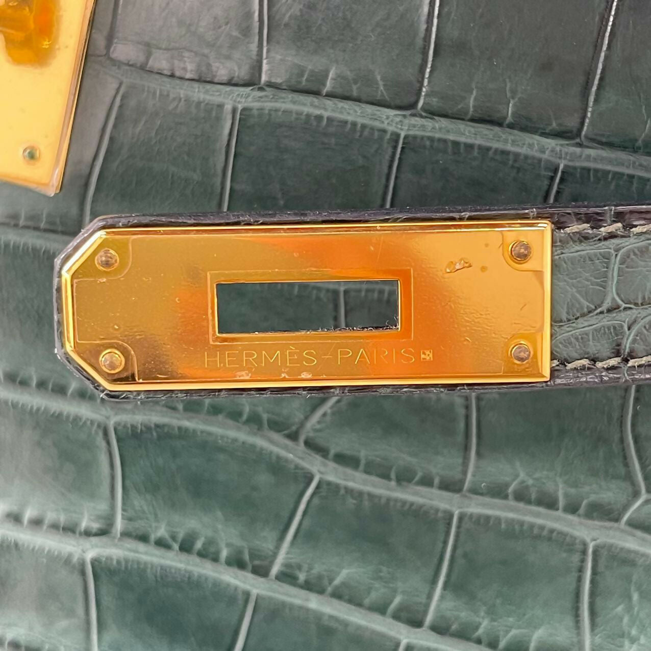 Hermès Kelly 32 Vert Anglais