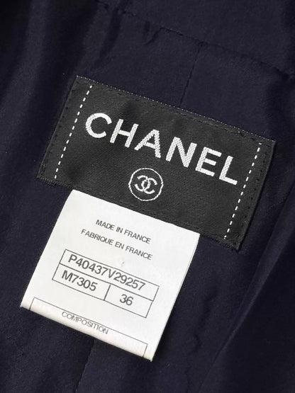 Chanel 11P Blue tweed Dress