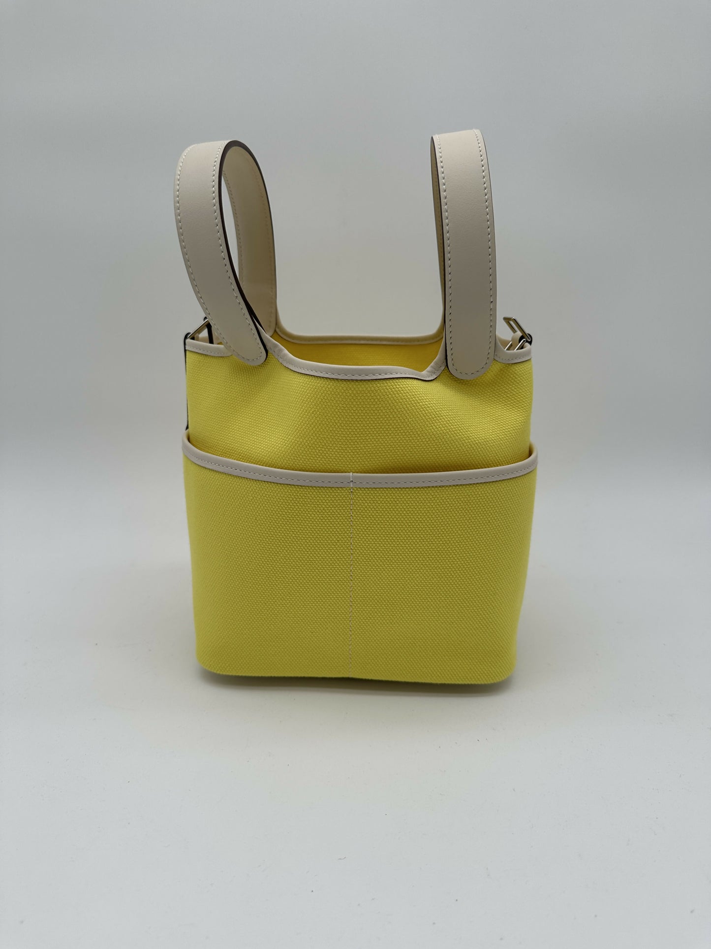 Hermès Picotin 18 Cargo Jaune / Nata PHW B 2023