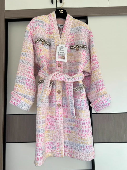Chanel 24C pink bathrobe jacket