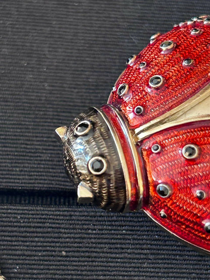 Chanel ladybug brooch