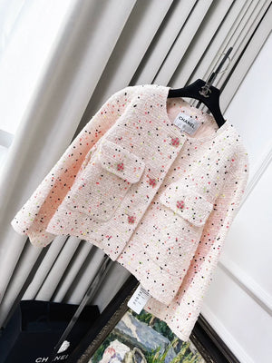 Chanel 19B pink jacket