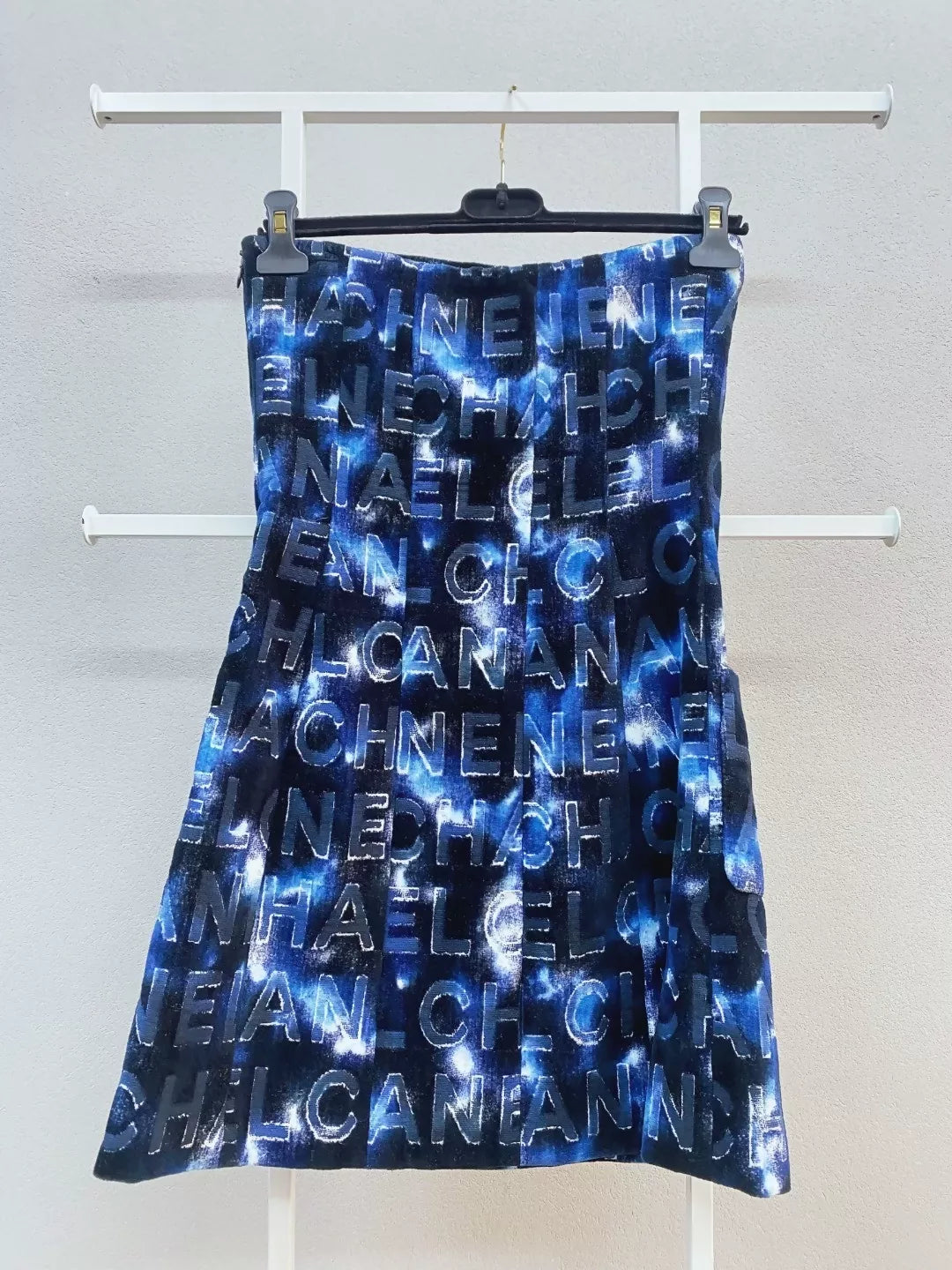Chanel 21C blue dress