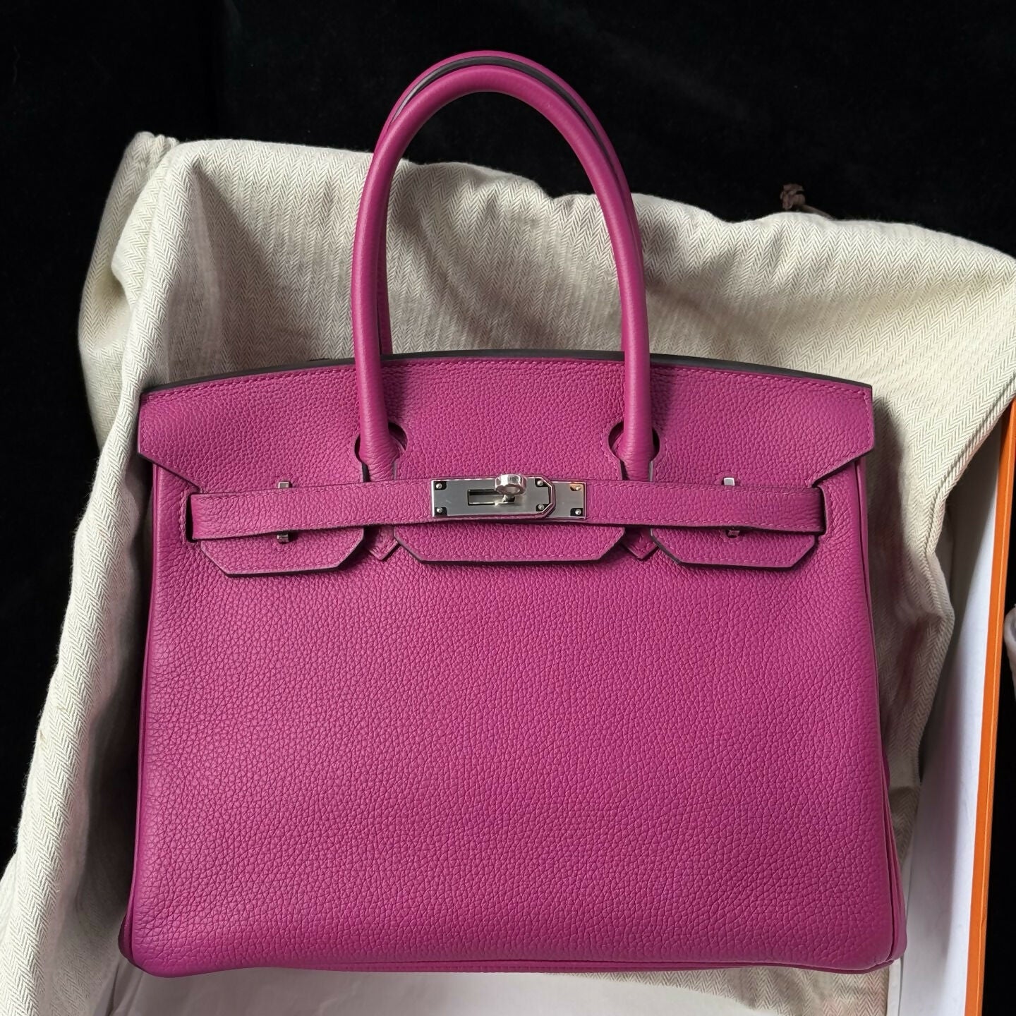 Hermès Birkin 30 Magnolia Togo with Palladium Hardware
