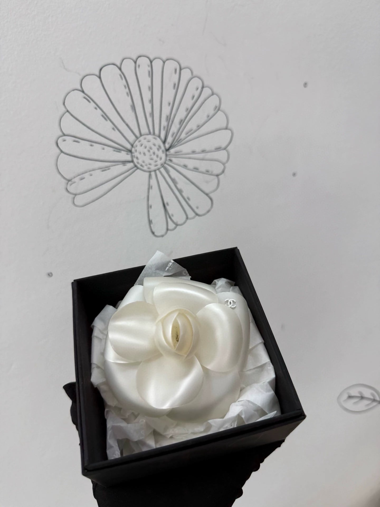 Chanel 19C Large Camellia Brooch