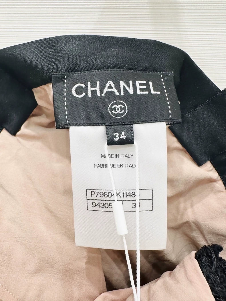 Chanel 25s crochet dress