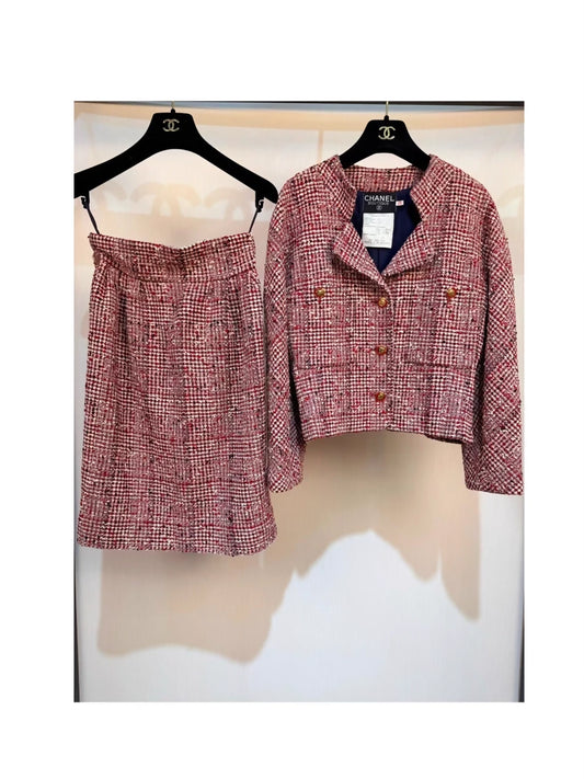 Chanel 1988 vintage tweed suit