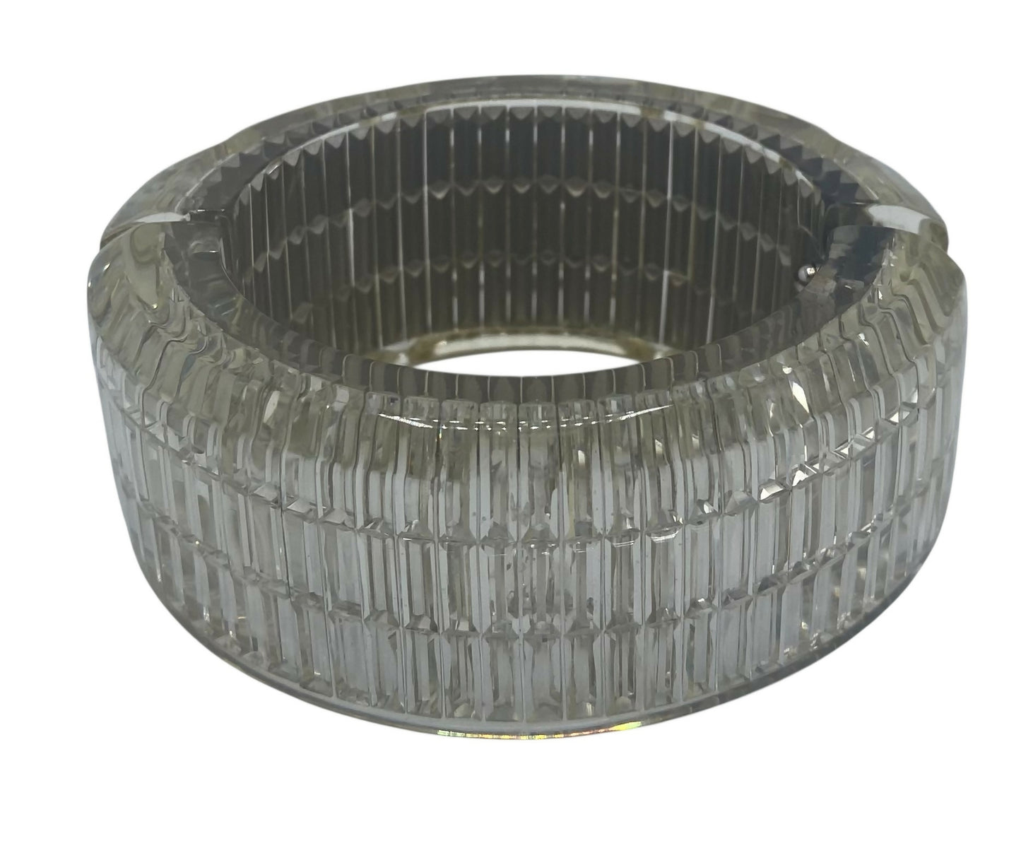 RARE 15C Paris Dubai FULL Swarovski Crystal Cuff Bracelet