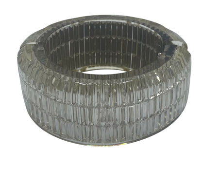 RARE 15C Paris Dubai FULL Swarovski Crystal Cuff Bracelet