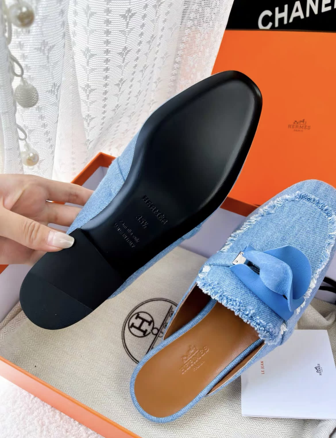 35,5 hermes oz Mule – Wararni.com