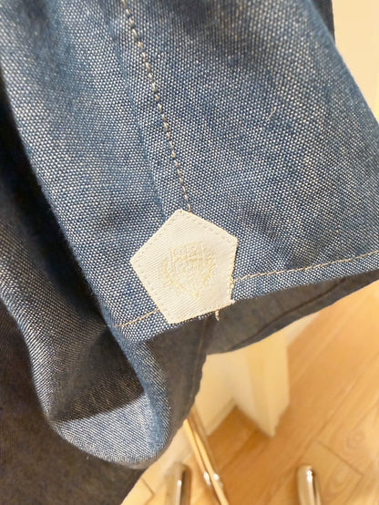 Loro Piana blue blouse