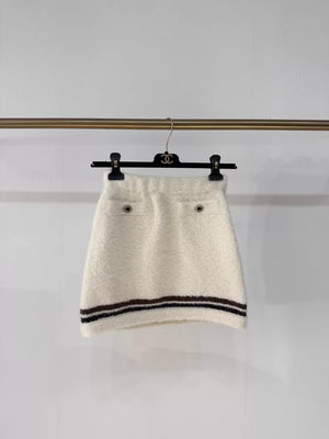 Chanel 25N off-white Skirt