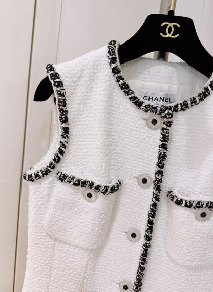 Chanel 22 pre spring and summer vest dress