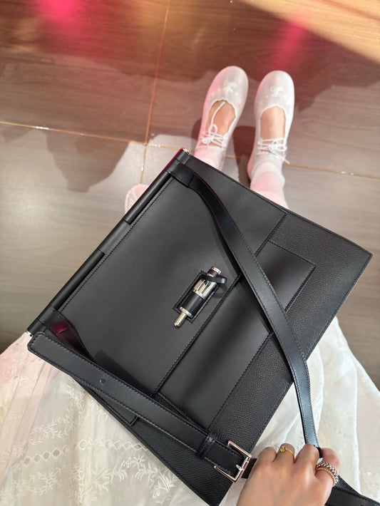 Hermès Pre-Owned 2020 Epsom Swift Sacabar 30 crossbody bag