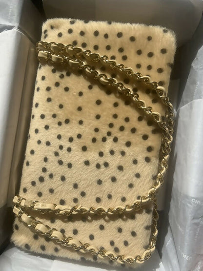 Chanel "Cheetah Print" Medium Flap Bag with Gold Hardware