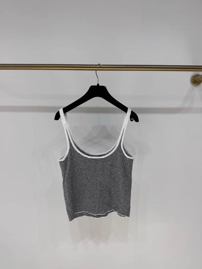 Chanel 23C  Striped top
