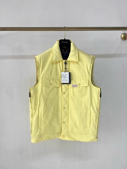 Louis Vuitton reversible yellow vest