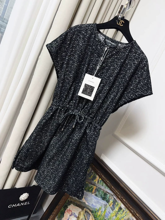 Chanel 25M Coco Beach black dress