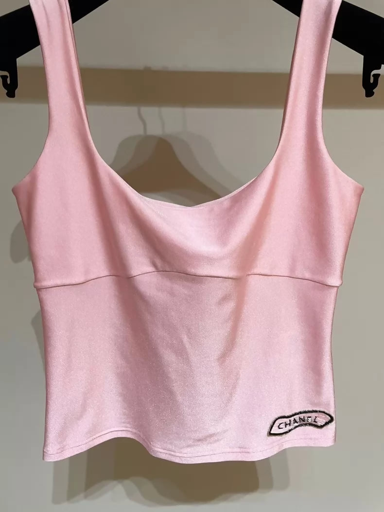 Chanel Métiers d'Art pink top