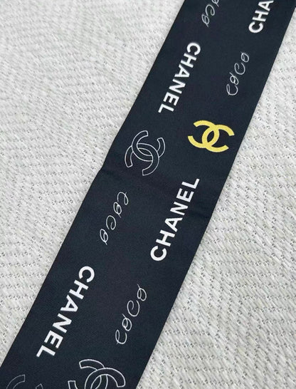 Chanel 24P new twilly silk scarf