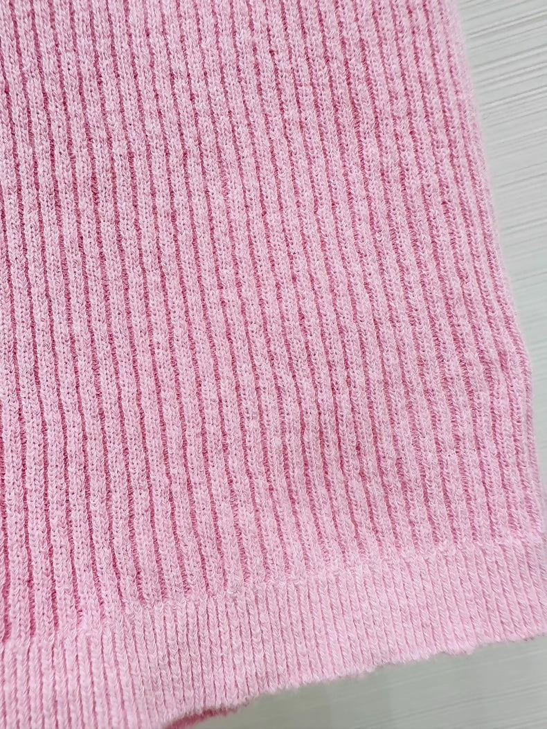Chanel 25M Coco Beach collection pink tank top, F36.