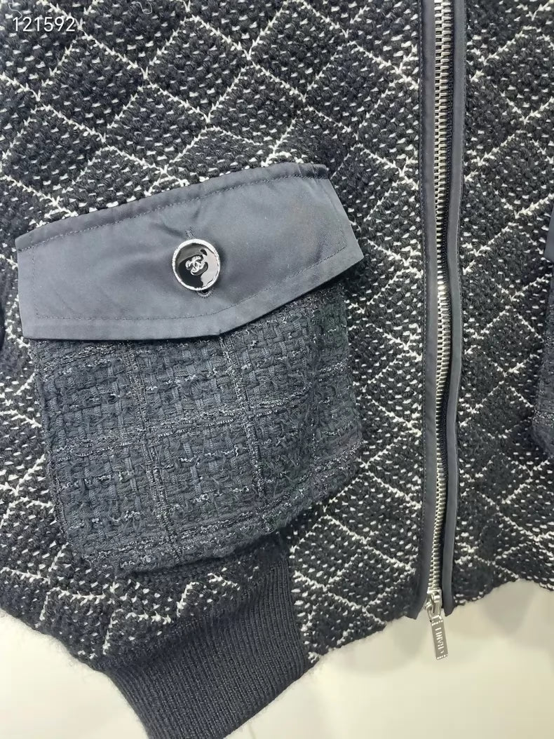 Chanel 25B tweed jacket