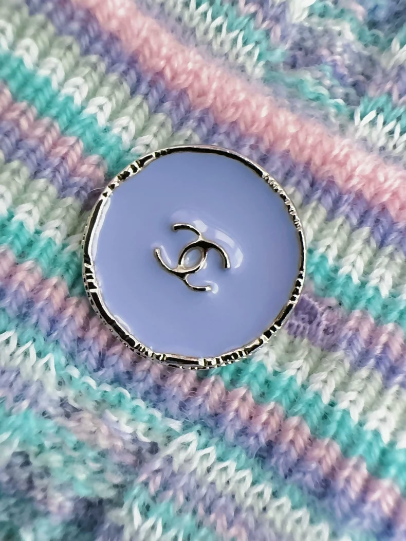 Chanel 25B blue dress