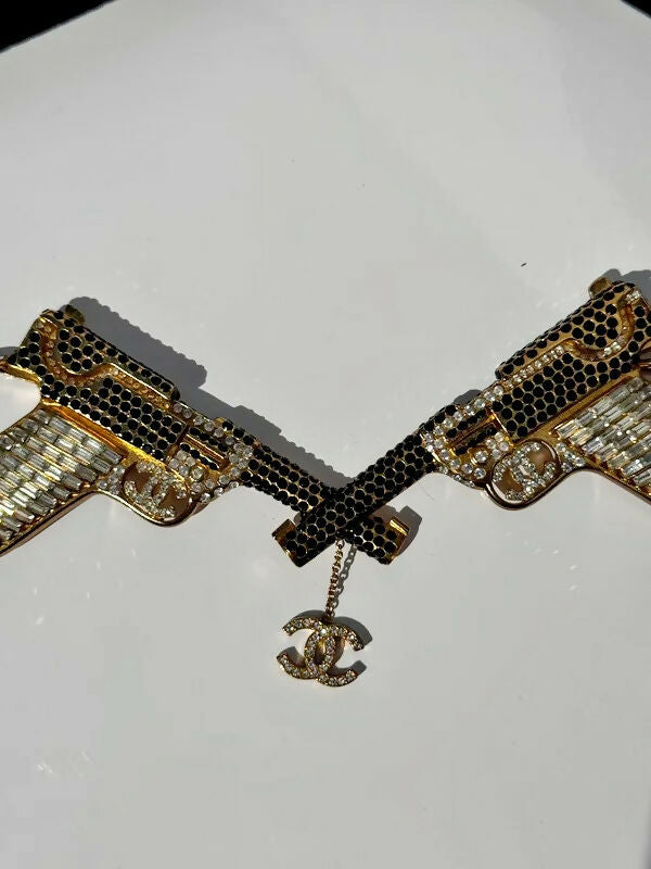 Chanel Fall 2001 Vintage Pistols Belt / Necklace