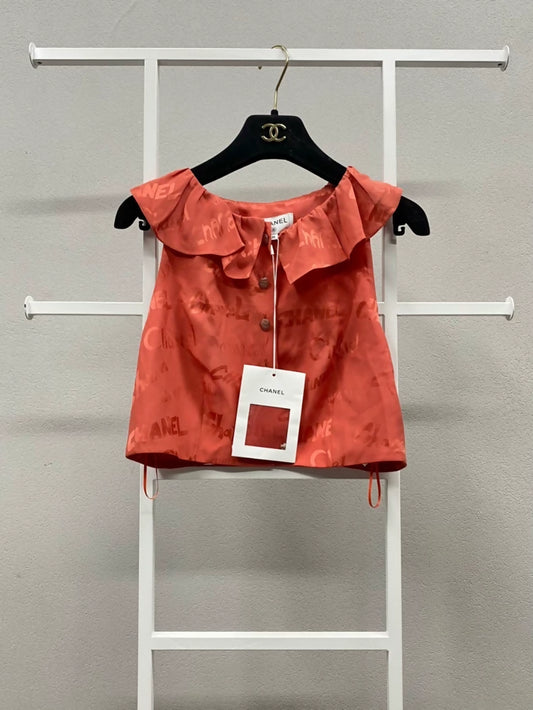 Chanel 22P red Top