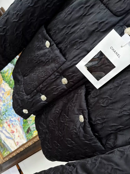 Chanel 25A black jacket