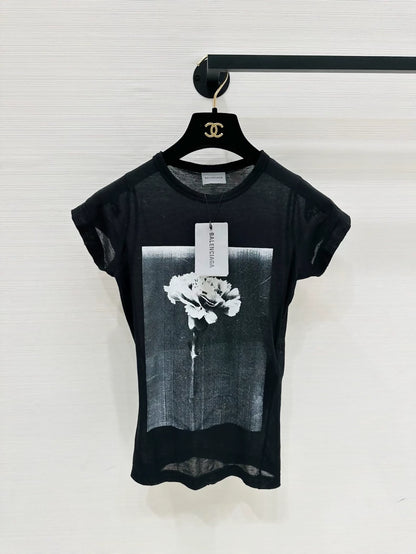 Balenciaga 26SS  Print T-Shirt