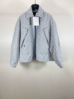 DIOR 2025 Taffeta Jacquard Printed Jacket