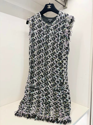 Chanel 22P colorfull tweed Dress