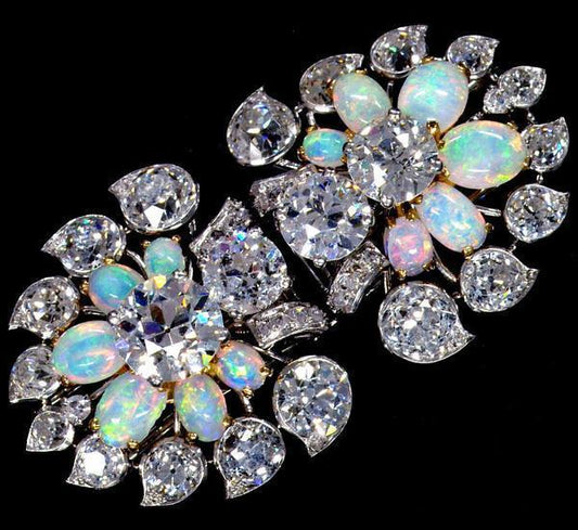 Cartier Museum Piece Large Diamond Platinum Antique Brooch