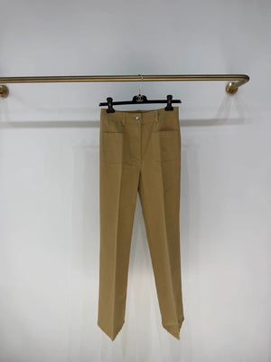 Loro Piana linen flared casual pants