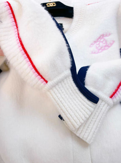 Chanel coco neige 21 ski series cashmere cardigan