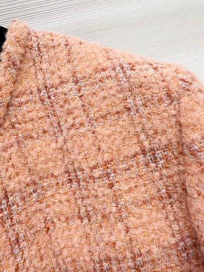 Chanel 24A light orange  jacket,