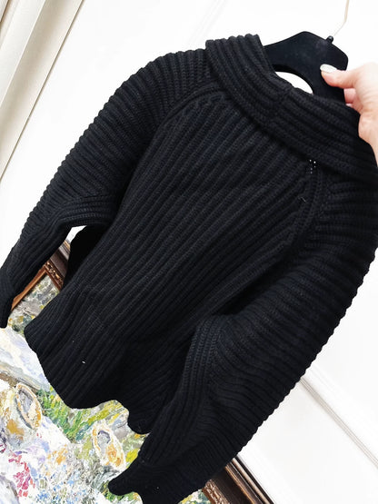 Chanel 20k black hooded jacket