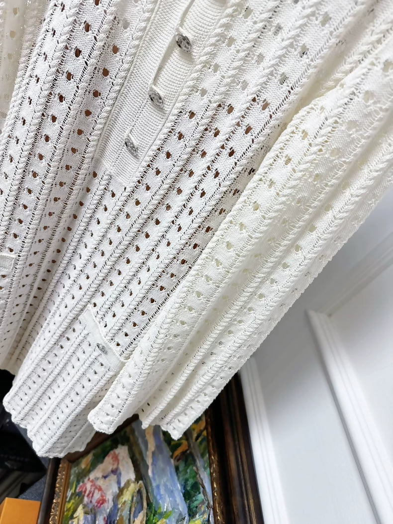 Chanel 23A Métiers d'Art ecru dress