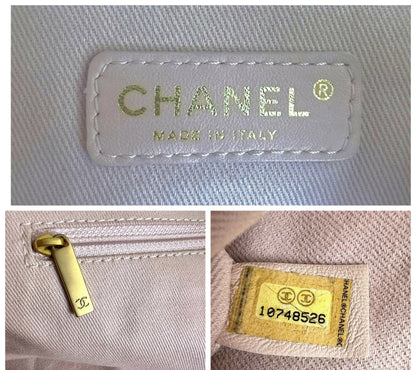 ULTRA RARE CHANEL 06P RUNWAY MULTICOLOR PATCHWORK TOTE HOBO BAG