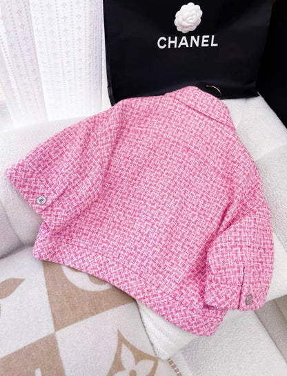 Chanel 23P Pink Short Jacket