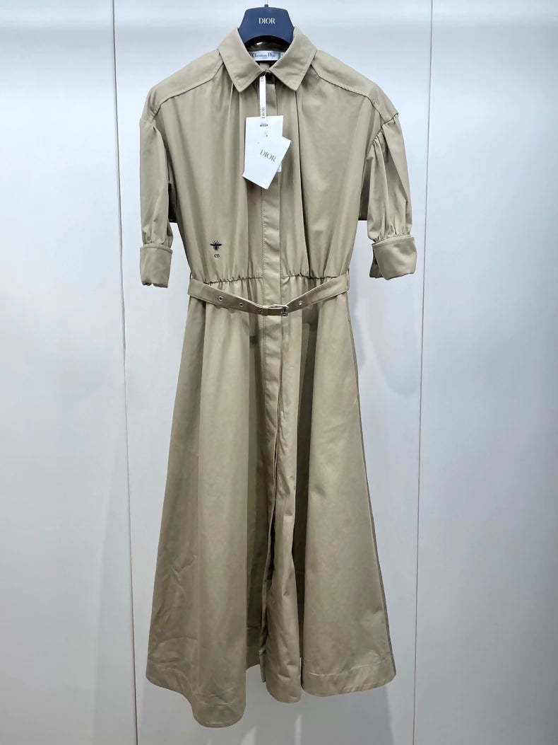 DIOR khaki dress