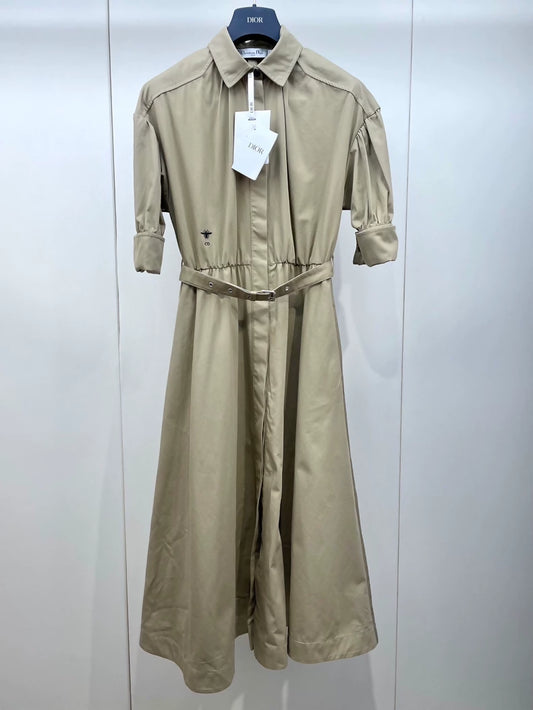 DIOR khaki dress