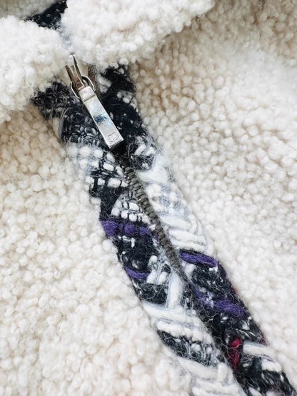 Chanel 19B shearling coat