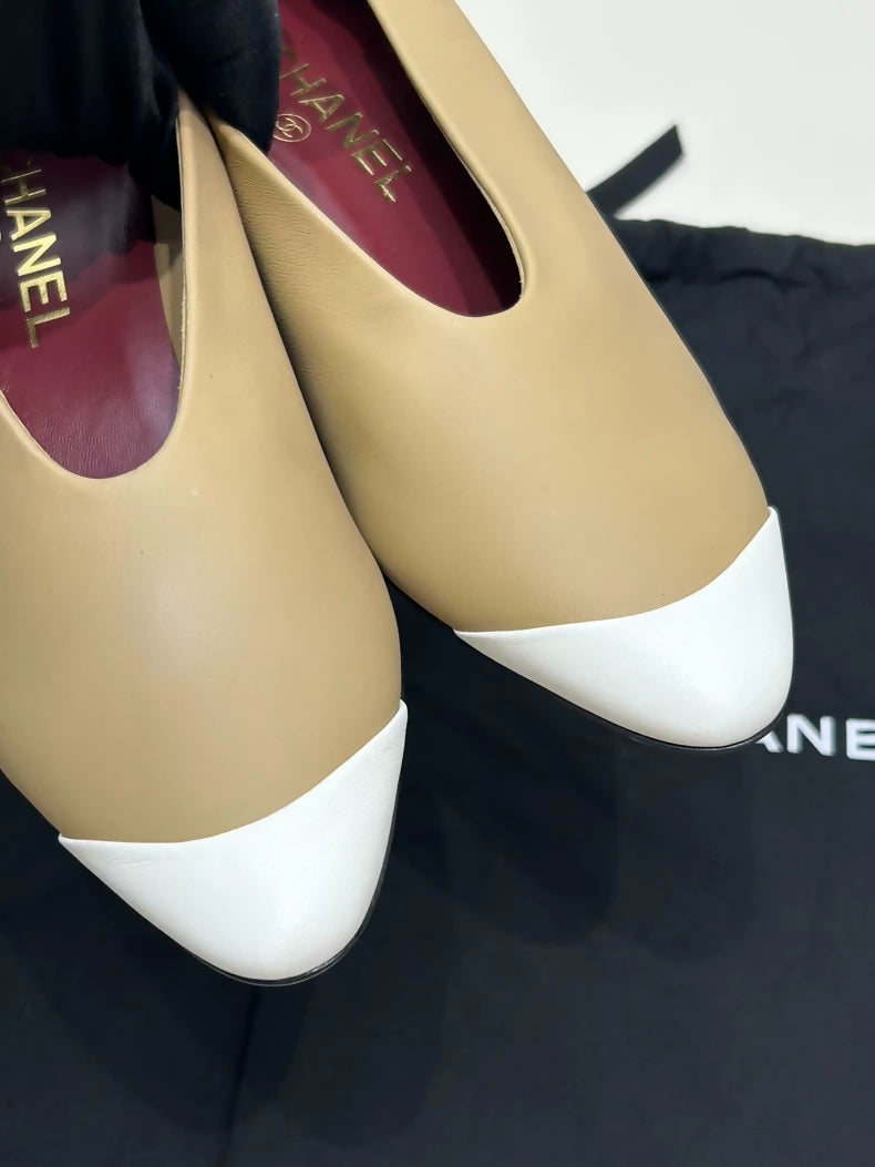 Chanel 26S New Color Block Lambskin High Heels
