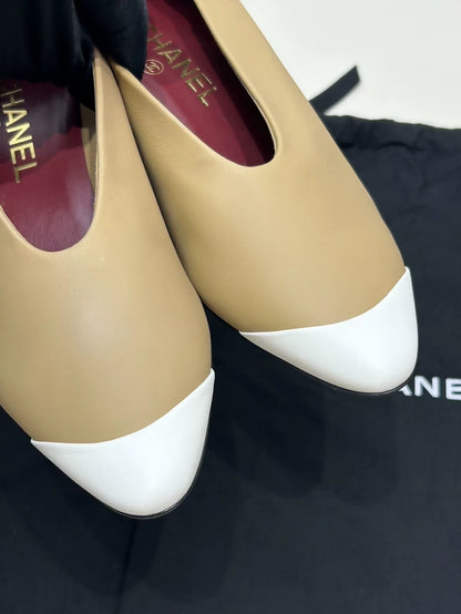 Chanel 26S New Color Block Lambskin High Heels